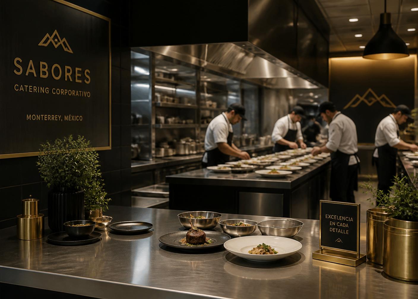 Cocina de Experience Catering